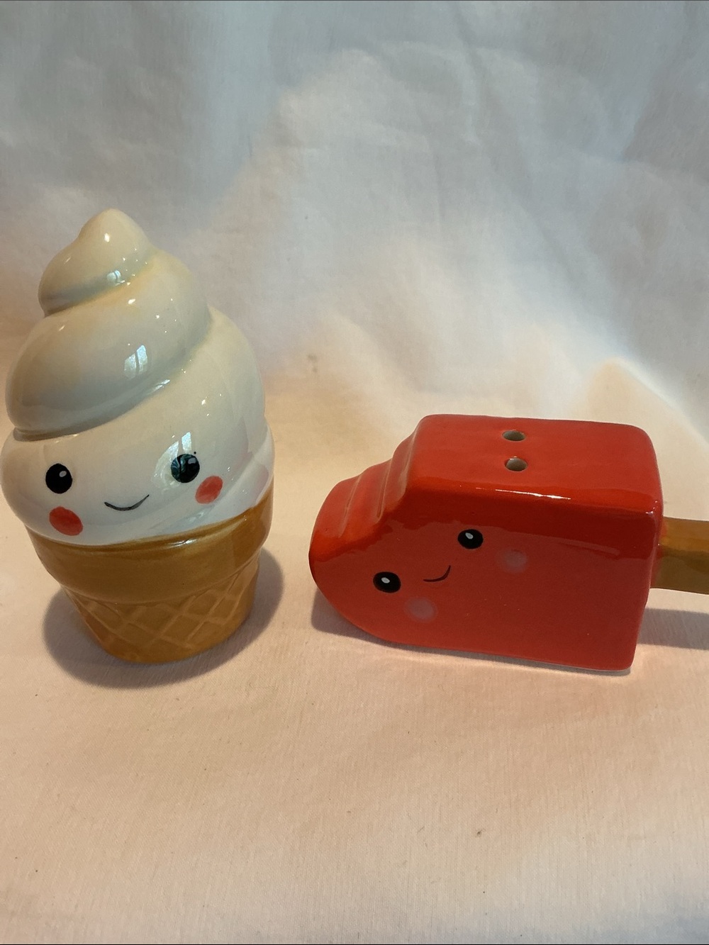 Summer Ice Cream Treat Salt & Pepper Shaker Set